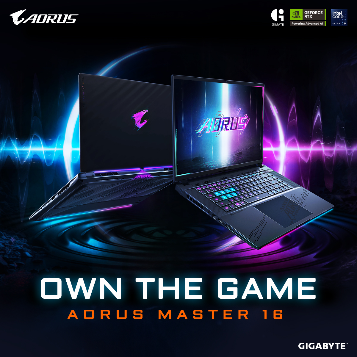 戦うために生まれたハイエンド。AORUS、勝利の標準装備
