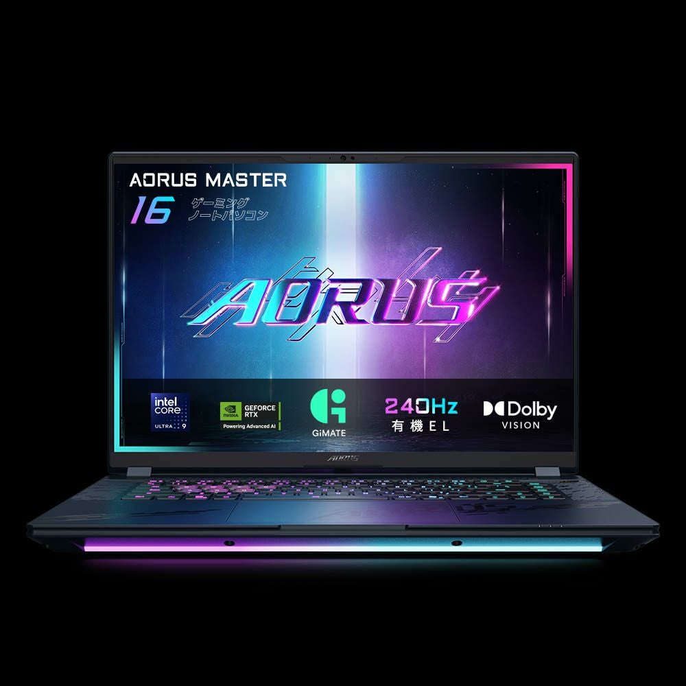 AORUS MASTER 16 BYHC5JPE64SP | GIGABYTEストア【公式】